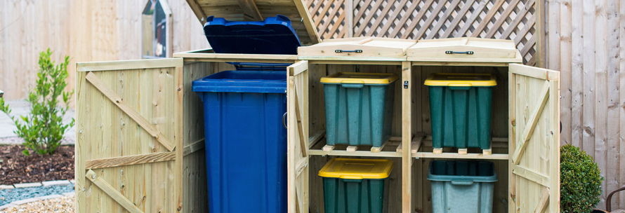 advantages of wheelie bin storage