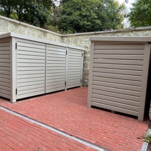 Cotswold Triple Wheelie Bin Store