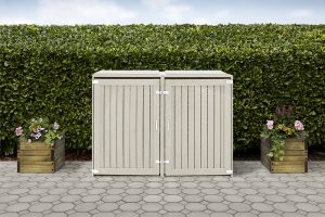 Cotswold Double Wheelie Bin Storage