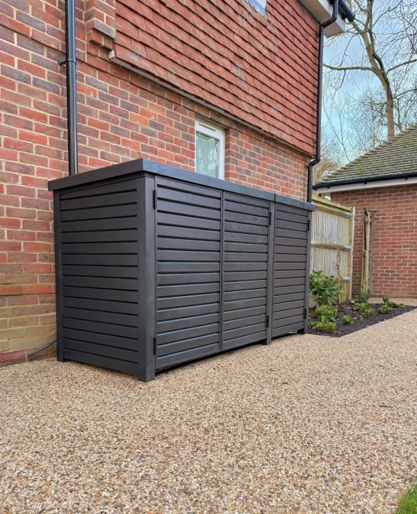 Cotswold Triple Wheelie Bin Store