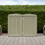 Double Wheelie Bin Storage