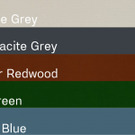 Wheelie Bin Storage Colours