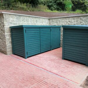 Cotswold Triple Wheelie Bin Store