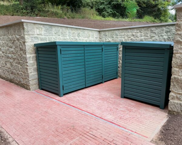 Cotswold Triple Wheelie Bin Store