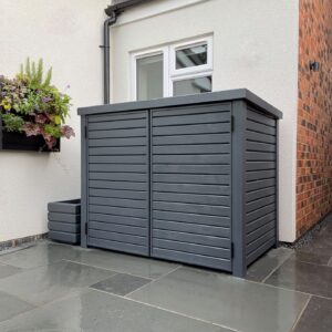 Cotswold Double Wheelie Bin Storage