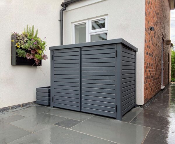 Cotswold Double Wheelie Bin Storage
