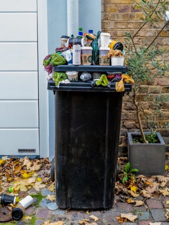 This Is The Best Fix For Your Stinky Outdoor Trash Cans