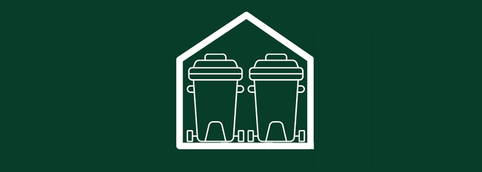 Double Wheelie Bin Storage