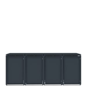 Mayfair Quadruple Wheelie Bin Storage